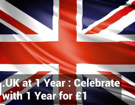 UK at 1 Year: Celebrate with 1 Year for £1