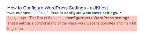 How to configure WordPress Setting