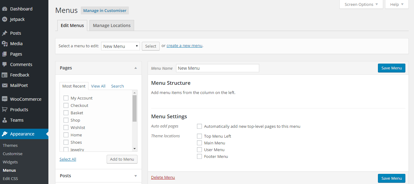 Step by Step Guide to Creating a Menu in WordPress