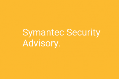 Symantec endpoint vulnerability advisory