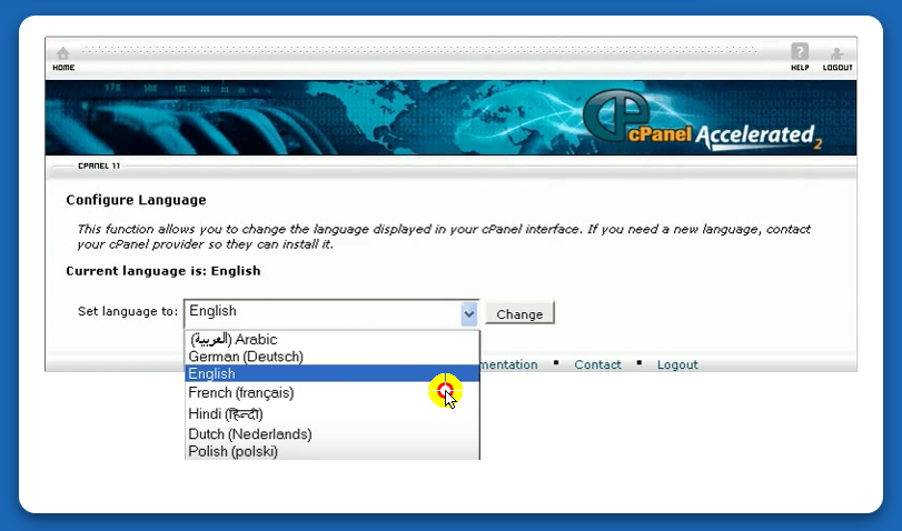 11 Simple Steps to Change the Primary Language in cPanel