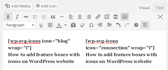 11 How to add feature boxes with icons on WordPress website
