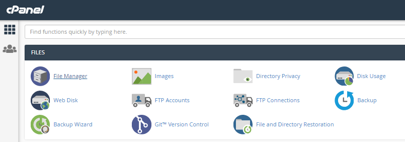 access file manager