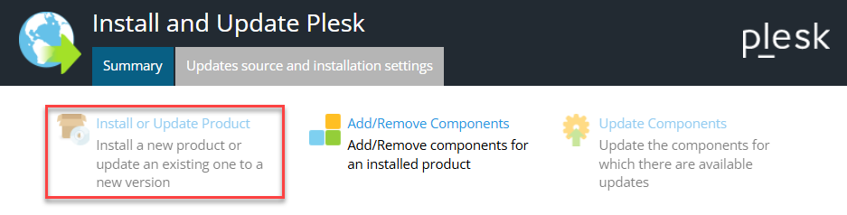 install
