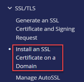 install