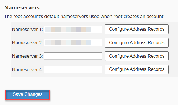 nameservers
