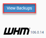 view backups