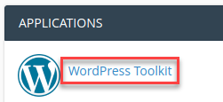 WordPress toolkit