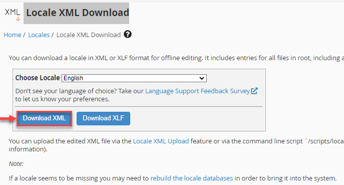 download XML