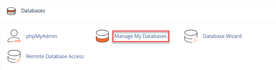 manage my databases