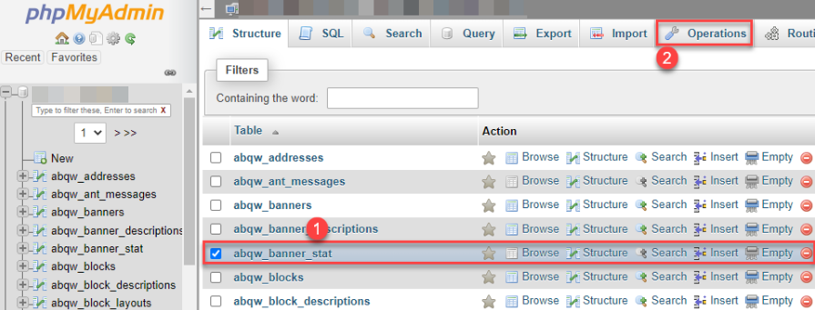 phpmyadmin