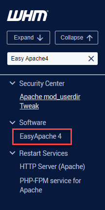 Easy Apache 4