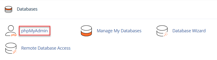 phpmyadmin