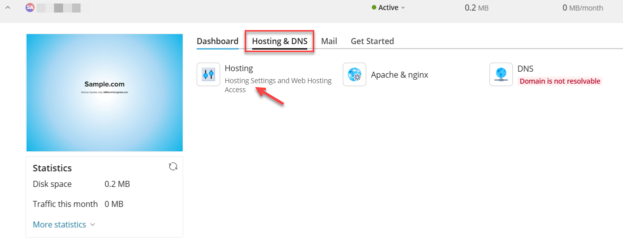 hosting & DNS