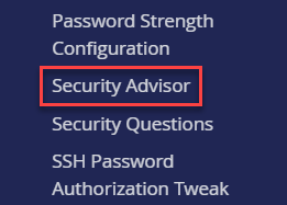 security advisor