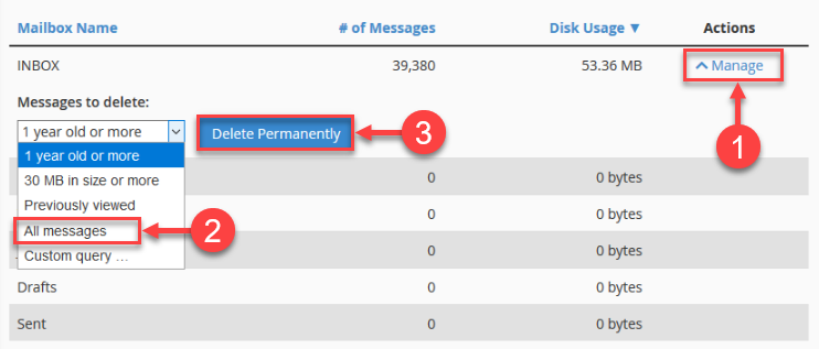 manage-all messages-delete permanently