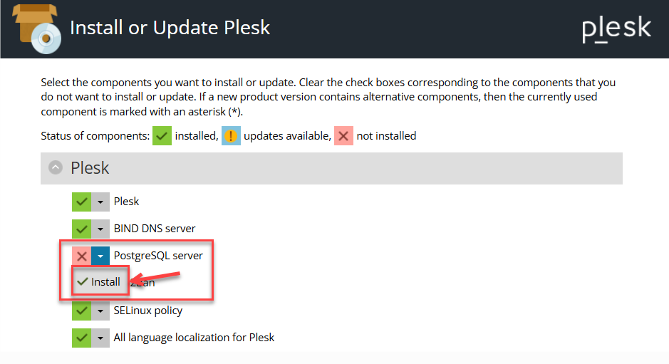 install update