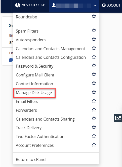 manage disk usage
