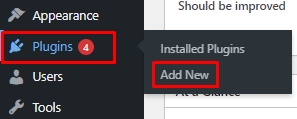  Plugins > Add New