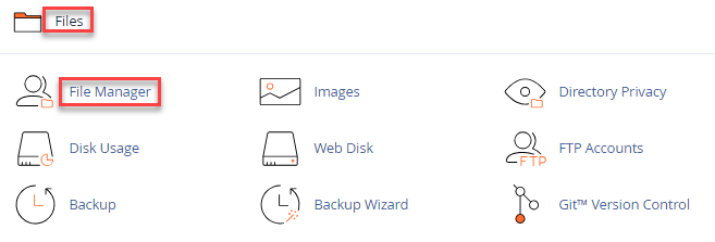 files>File manager