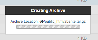 Creating Archive