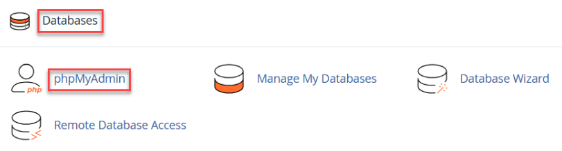 databases
