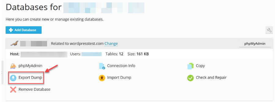 databases