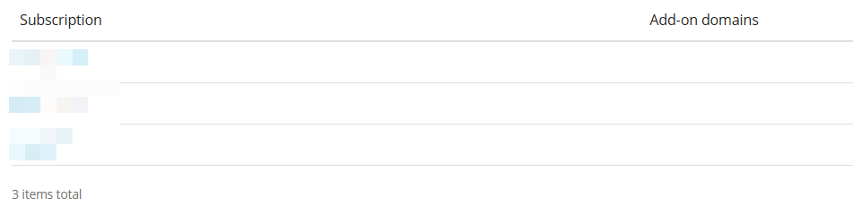 subscriptions