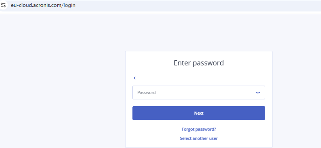 password