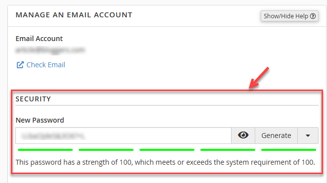 password password