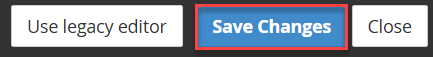 save changes