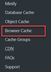 browser cache
