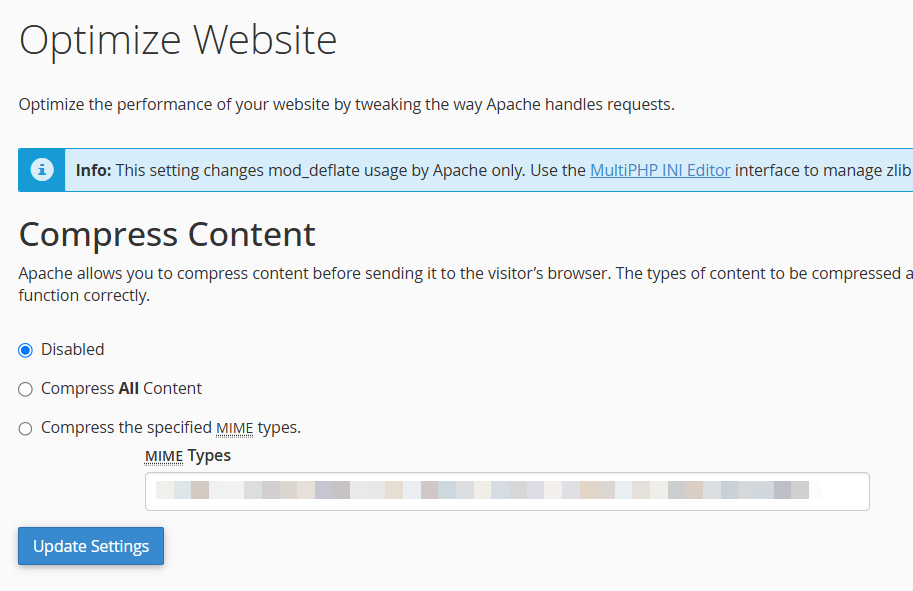 compress content