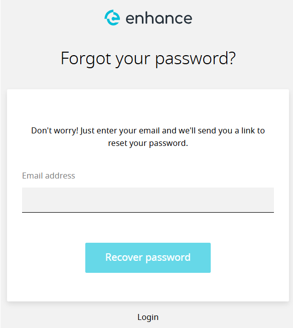forgot your password