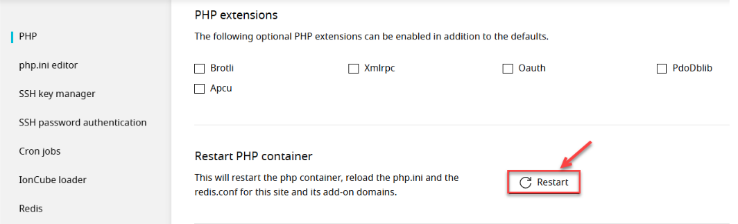 PHP extensions
